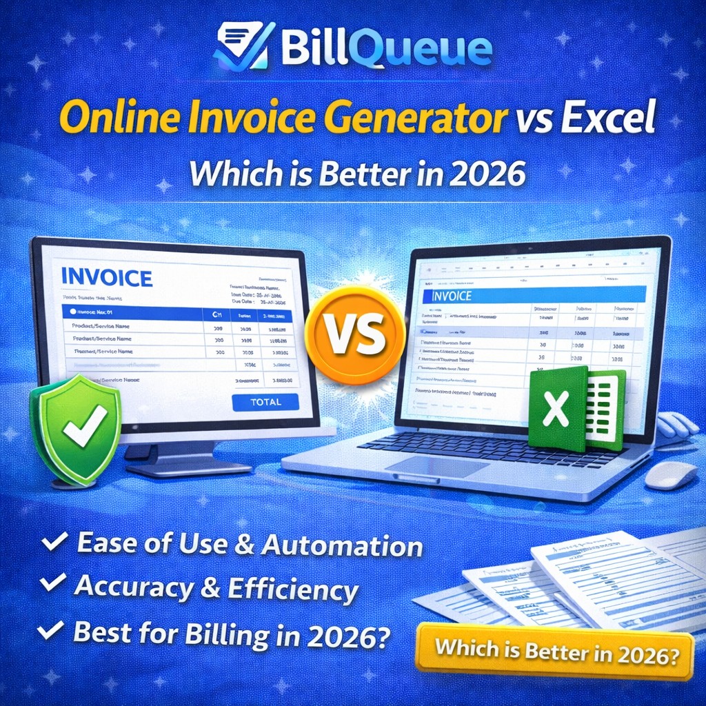 Online Invoice Generator vs Excel: Which is Better in 2026